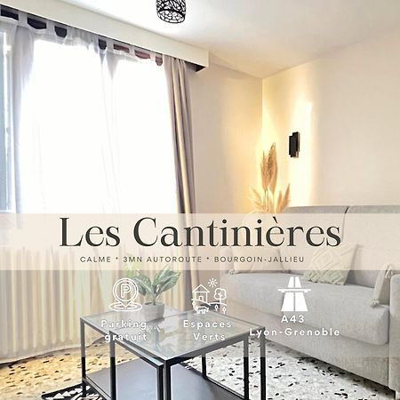 Les Cantinieres - Bourgoin Jallieu - Jardin Prive Ruy-Montceau Exteriér fotografie