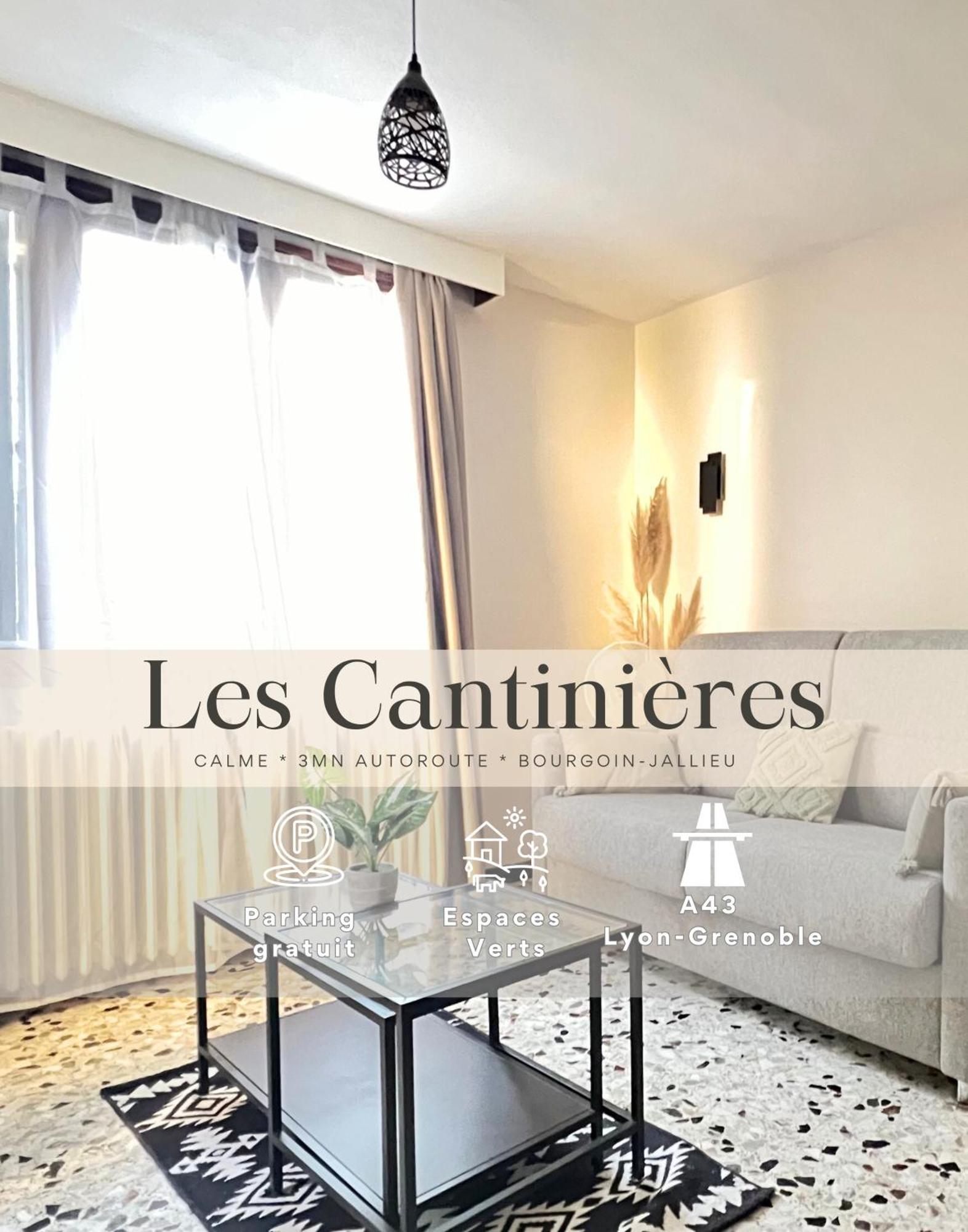 Les Cantinieres - Bourgoin Jallieu - Jardin Prive Ruy-Montceau Exteriér fotografie